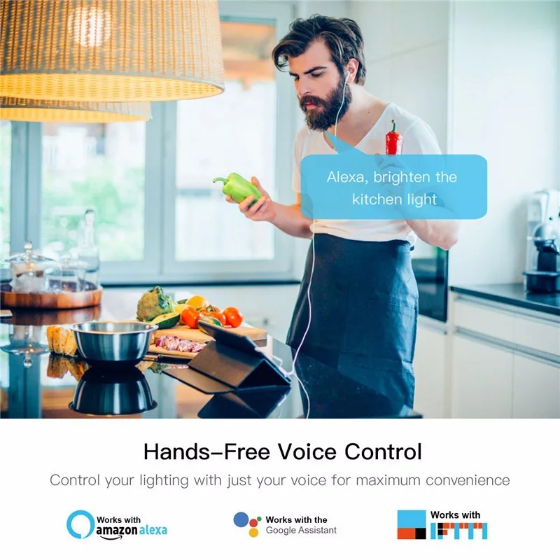 Подсветка умного Wi-Fi диммер, переключатель Smart Life control ler/ваше приложение дистанционное управление работает с Alexa Eco Google 1/2 переключатель формы