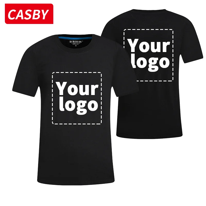 Футболка из 100% хлопка с индивидуальным дизайном мужская и женская футболка