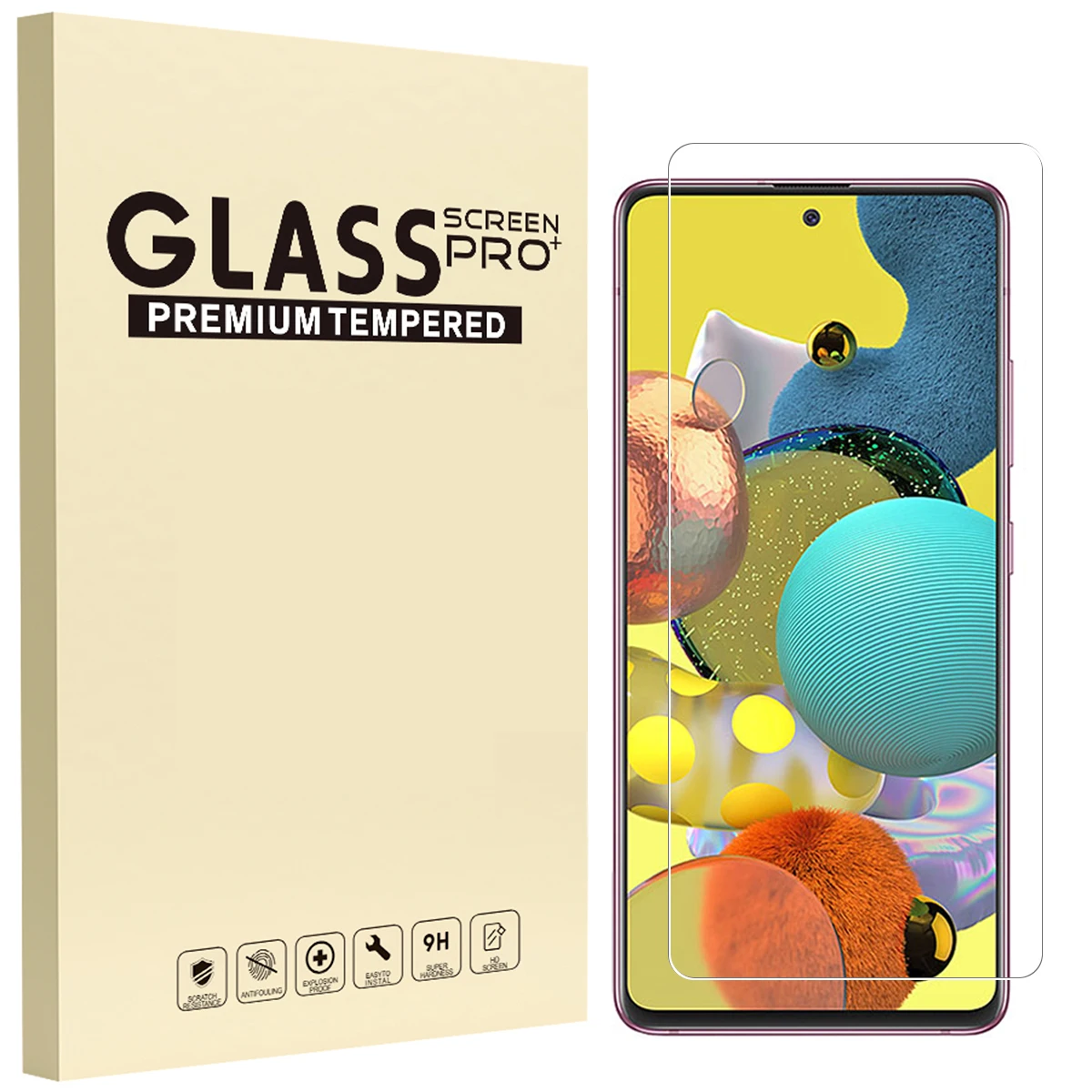 

Tempered Glass For Samsung Galaxy S21 5G Screen Protector Glass Phone Screen Film Protector for Samsung Galaxy S21+ 5G