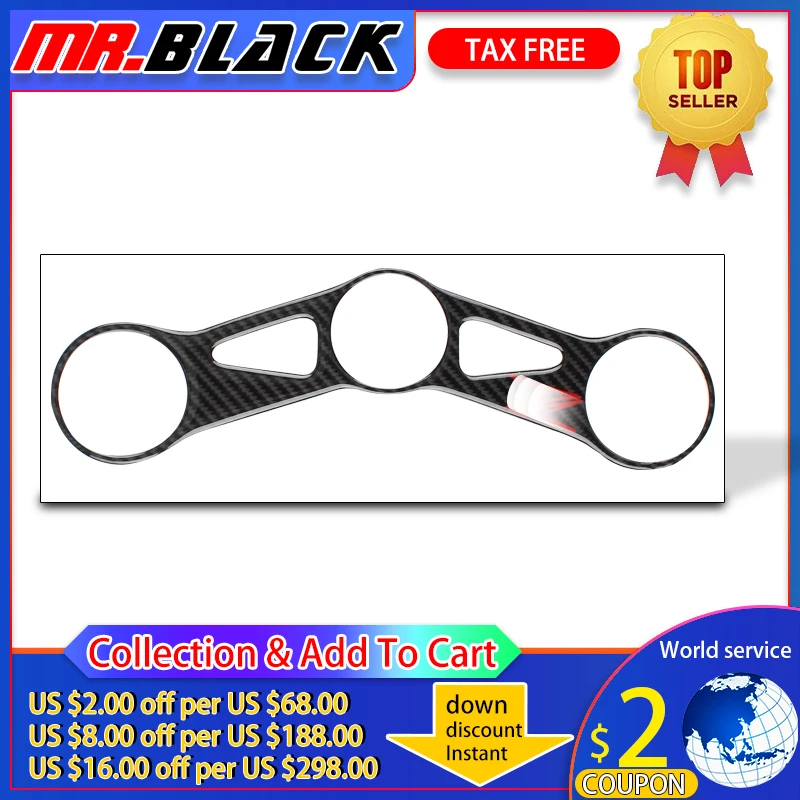 Motorcycle Motorbike Pad Triple Tree Top Clamp Upper Front End Decals Sticker For Kawasaki ZX-10R ZX10R 2004 2005 | Автомобили и
