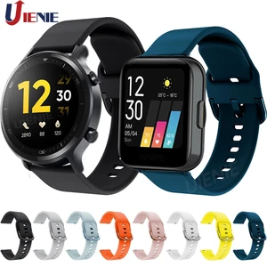 Silicone Band for Realme Watch S Strap Watchband Bracelet Fashion Sport Replacement Wristband for Re