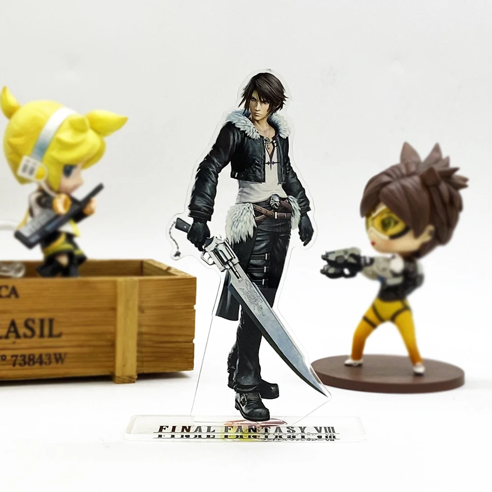 F фантазия FF8 8 бури Rinoa фигурка на акриловой подставке модель пластина Держатель