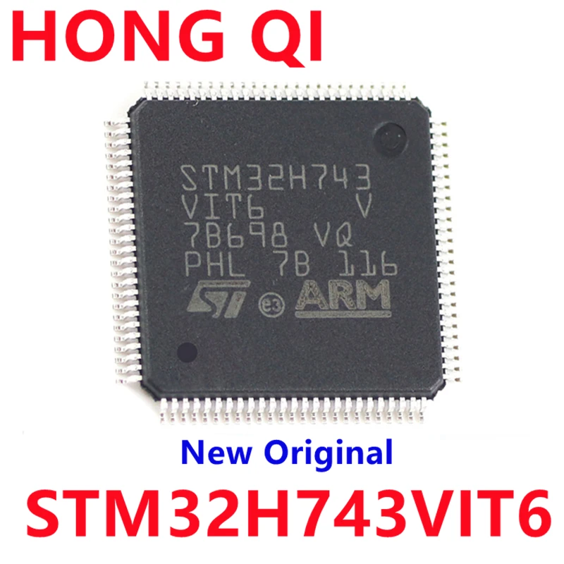

1pcs/lot New Original STM32H743VIT6 LQFP100 STM32 High Performance MCU STM32H7 Series Single Chip microcontroller LQFP-100