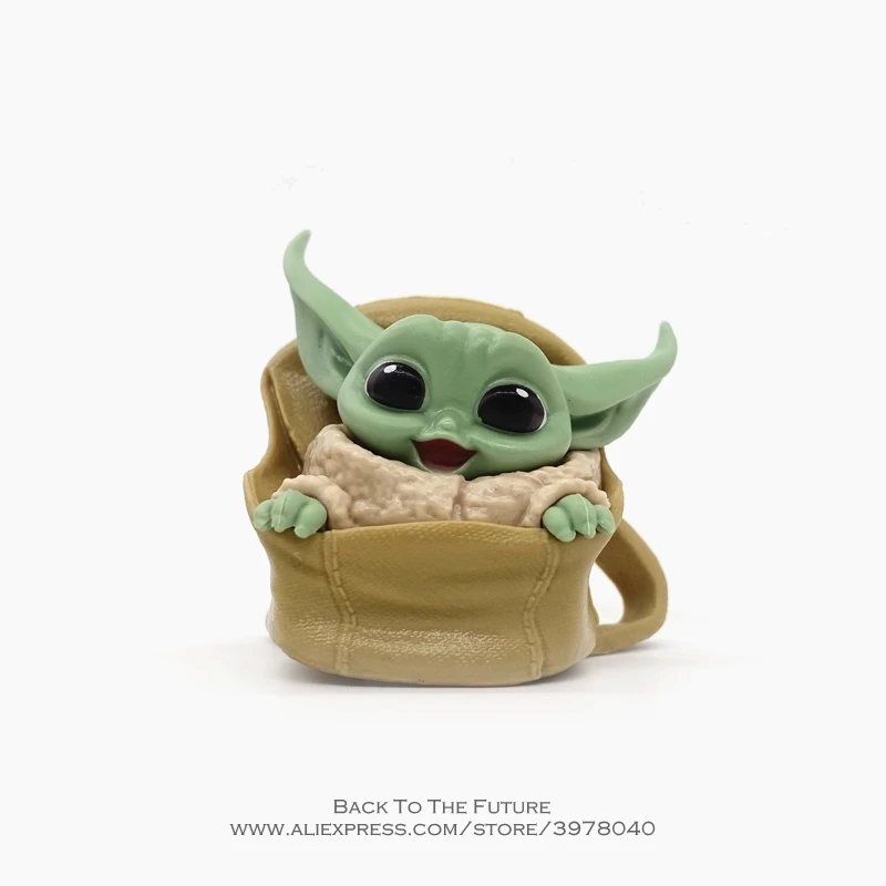 Disney Star Wars 4-6cm Toy Master Baby Yoda Darth PVC Action Figure Anime Figures Collection mini model for children gift | Игрушки и