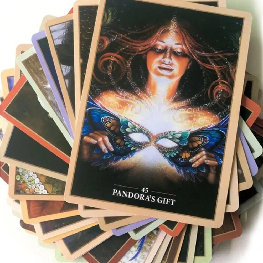 2020 карты Таро Райдера с блестками на английском языке фабричное производство