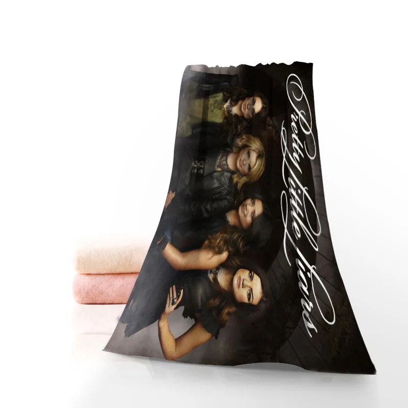 Хлопковое полотенце Pretty Little Liars с принтом для лица ткань из микрофибры детей