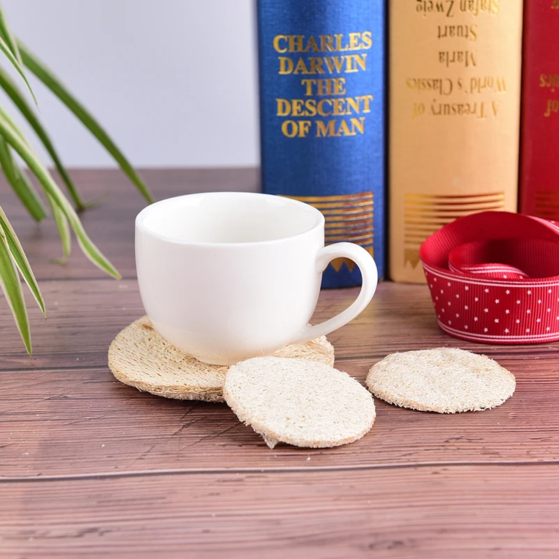 1 шт./2 шт. натуральные ломтики люфы ручной работы на заказ чистящее губка скребок