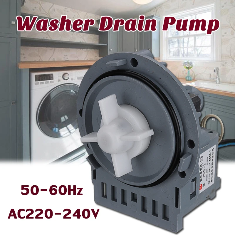 

general 220V 11W Washer Drain Pump Motor Assembly For Washing Machine Household Accessory