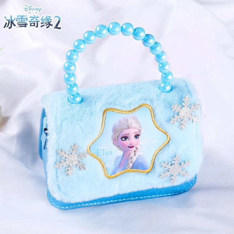 Плюшевый Рюкзак Disney Холодное сердце сумка через плечо для девочек и дошкольников