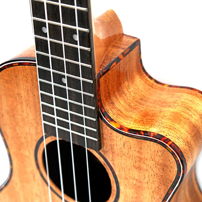 Tenor концертная акустическая Гавайская гитара 23 дюйма для путешествий 4 струнные