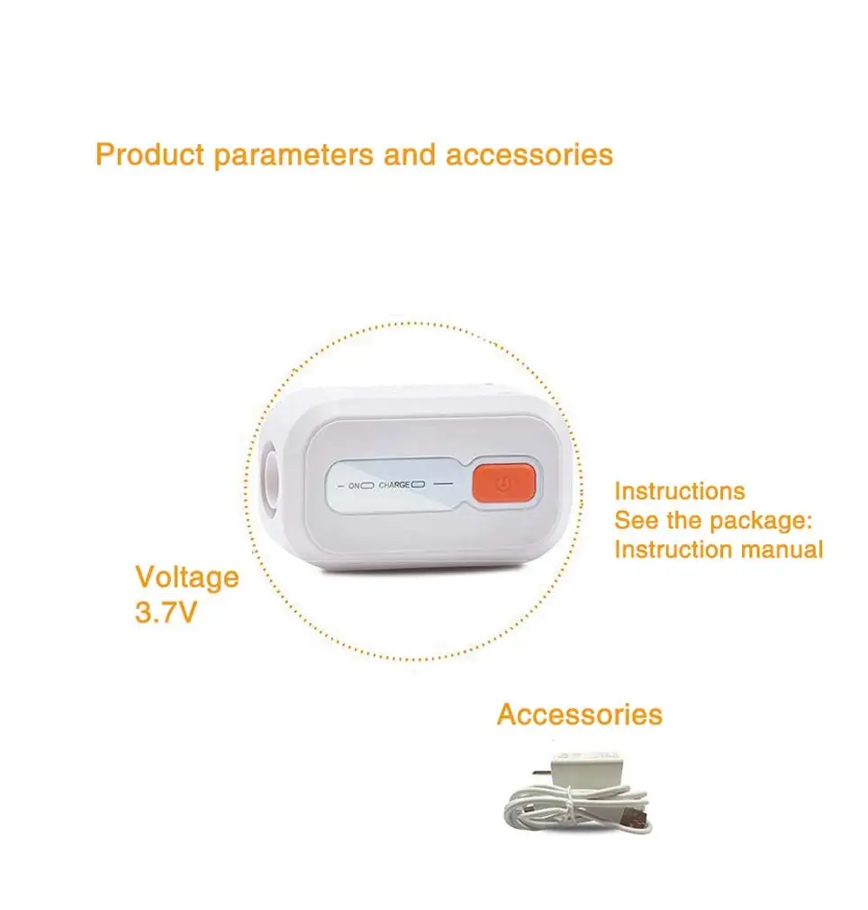 RESCOMF CPAP Ventilator Disinfection Professional Ozone disinfection machine sleep Apnea Respirator Sterilizing Cleaner | Мебель