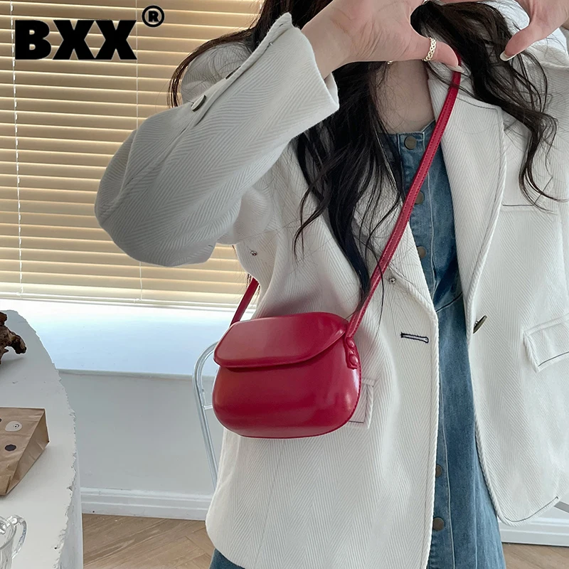 

[BXX] Женская Новая Винтажная короткая сумка для телефона, универсальная сумка через плечо из искусственной кожи, модная Осенняя 2021 GF0549