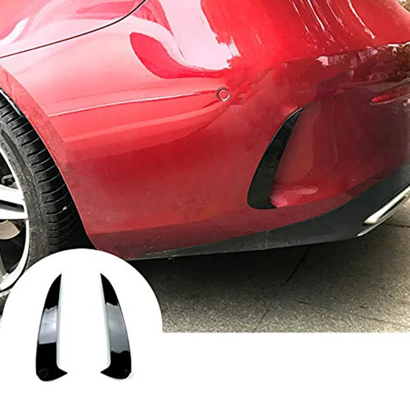 Rear Bumper Spoiler Air Vent Outlet Trim Cover Accessories Car Styling for Mercedes Benz E Class Coupe C238(Black) | Автомобили и