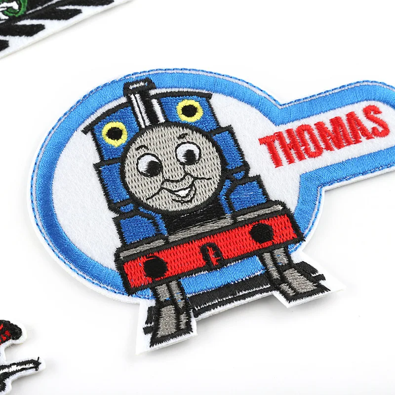 Малыш Дети Любимый аниме мультфильм Поезд патч личности вышитые ткани DIY