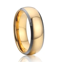 alliance wedding band tungsten ring 8mm unique his and hers gold color mens and ladies jewelry rings