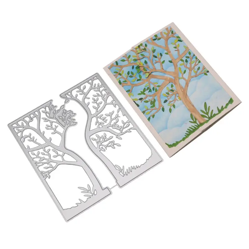 

Tree Metal Cutting Dies Stencil For DIY Scrapbooking Paper Card Embossing Craft Decor