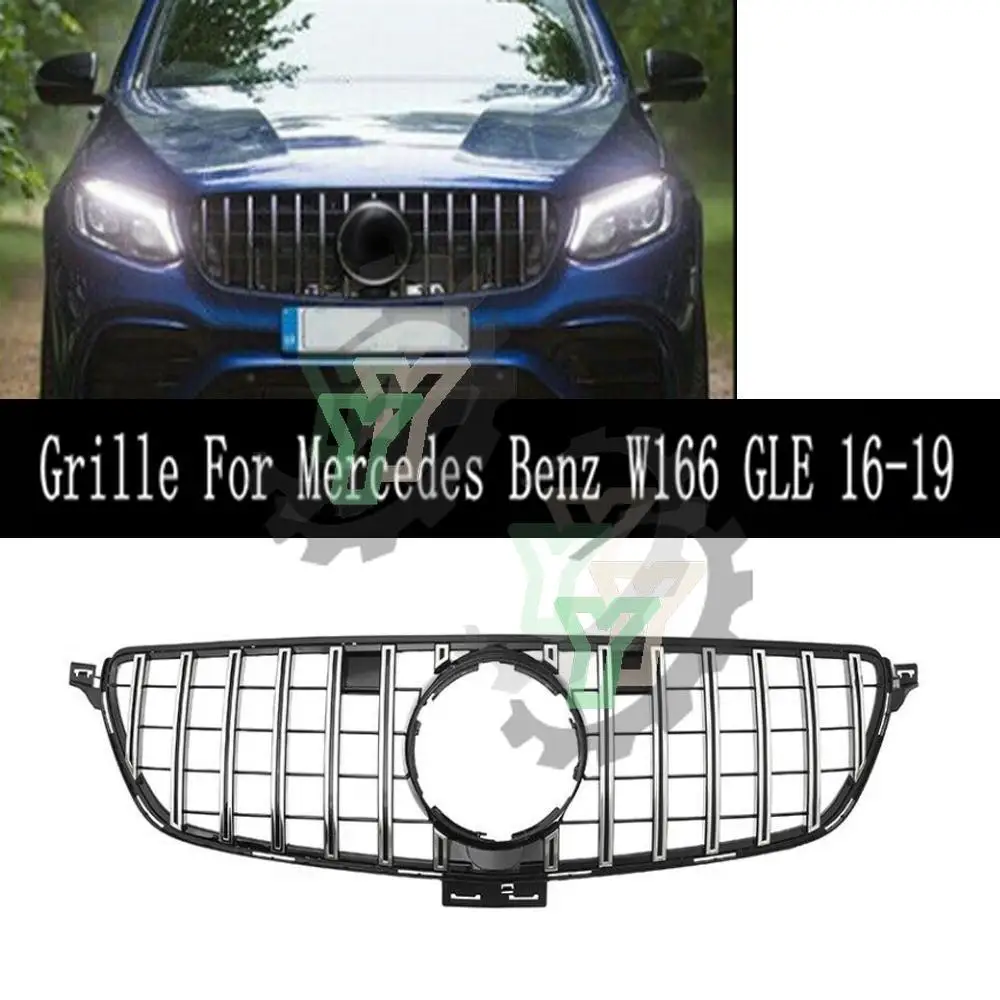 

Car Front Bumper Grille facelift GT Style Racing Grill For Mercedes-Benz W166 GLE class GLE350 GLE400 GLE500 2016 2017 2018 2019