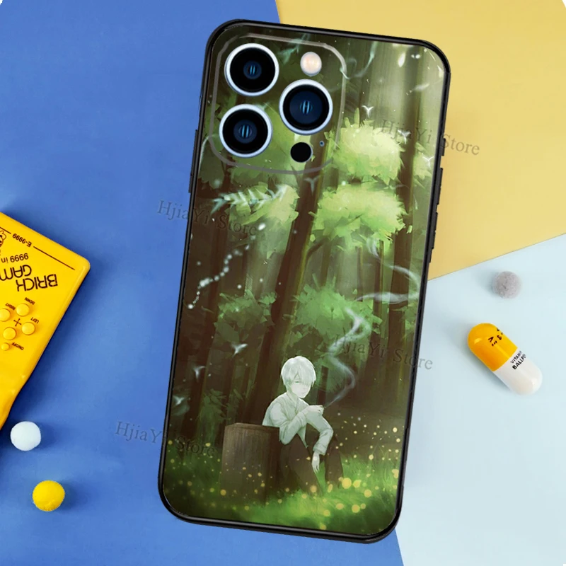 Силиконовый чехол для телефона с рисунком японской манги iPhone 13 Pro Max 12 Mini 11 14 15 XS MAX