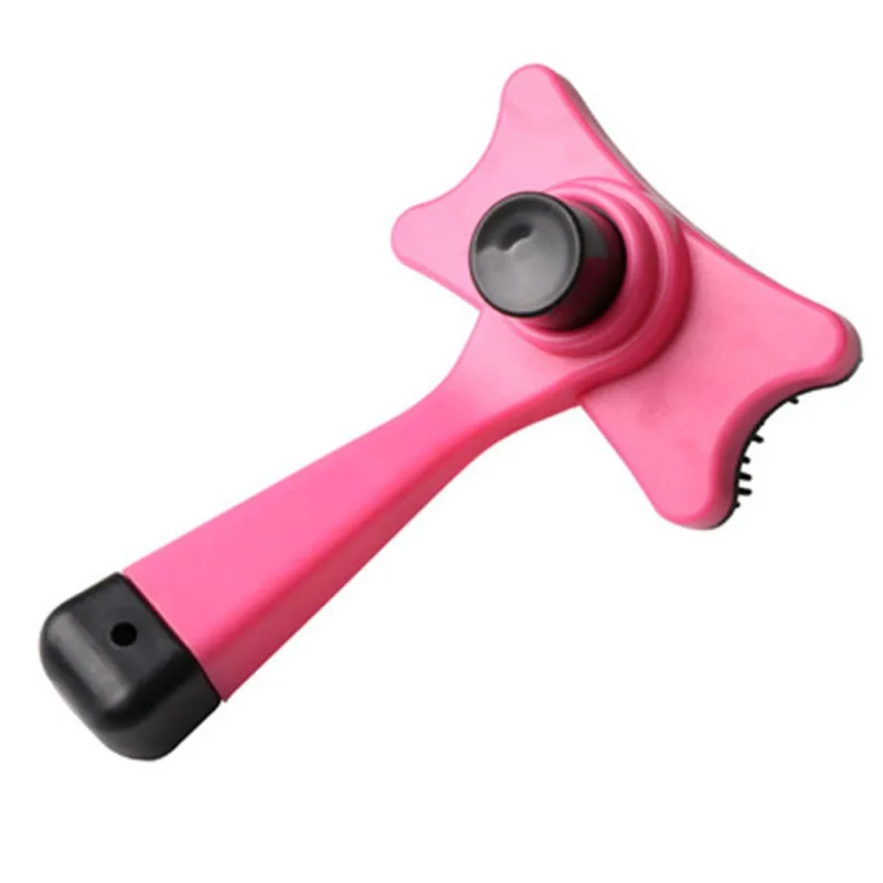 

#1Self-cleaning Needle Comb For Cats And Dogs, Retractable Open Knot Comb, Grooming Hair Removal#1