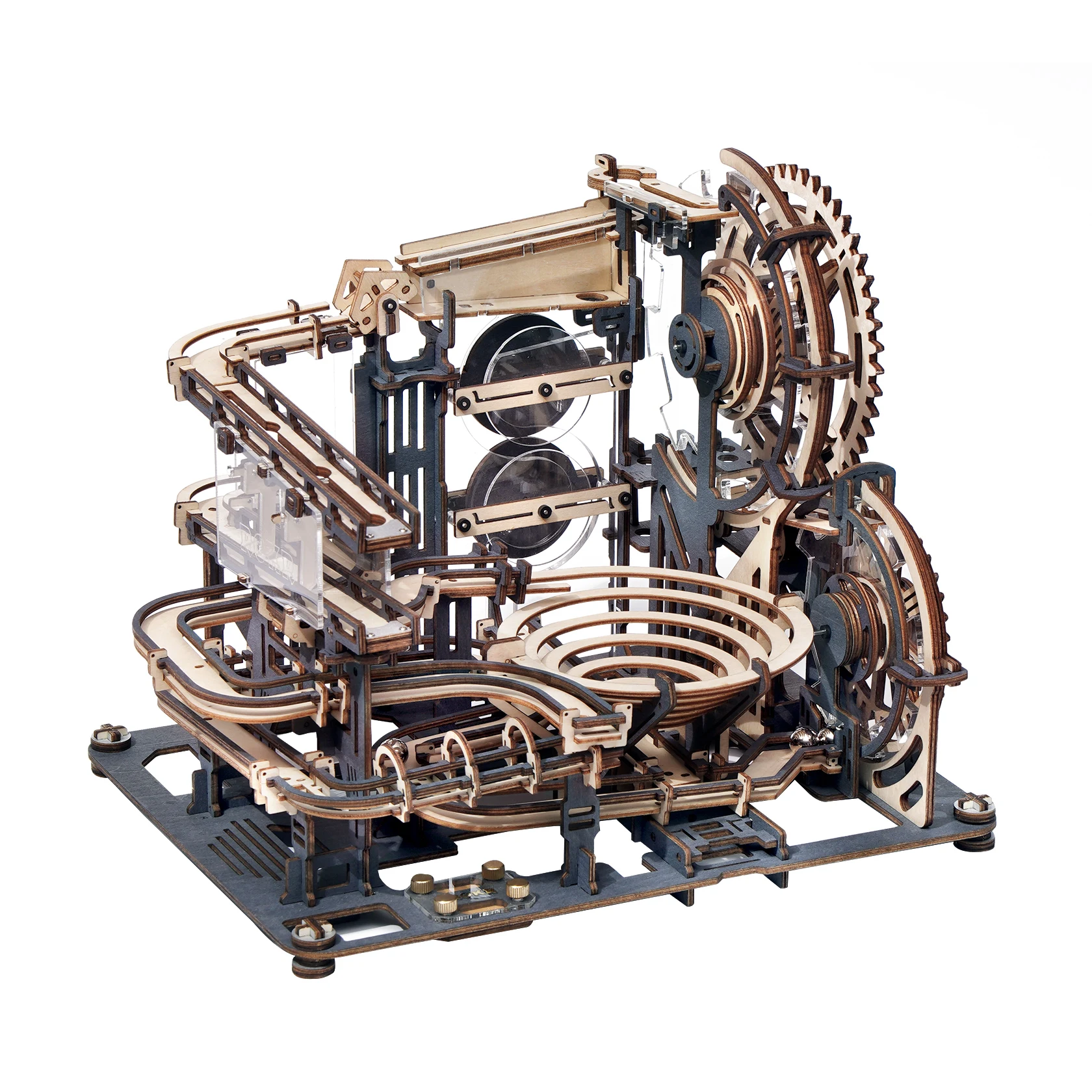 Праздничный подарок мраморный ночной город 3D самодельные деревянные