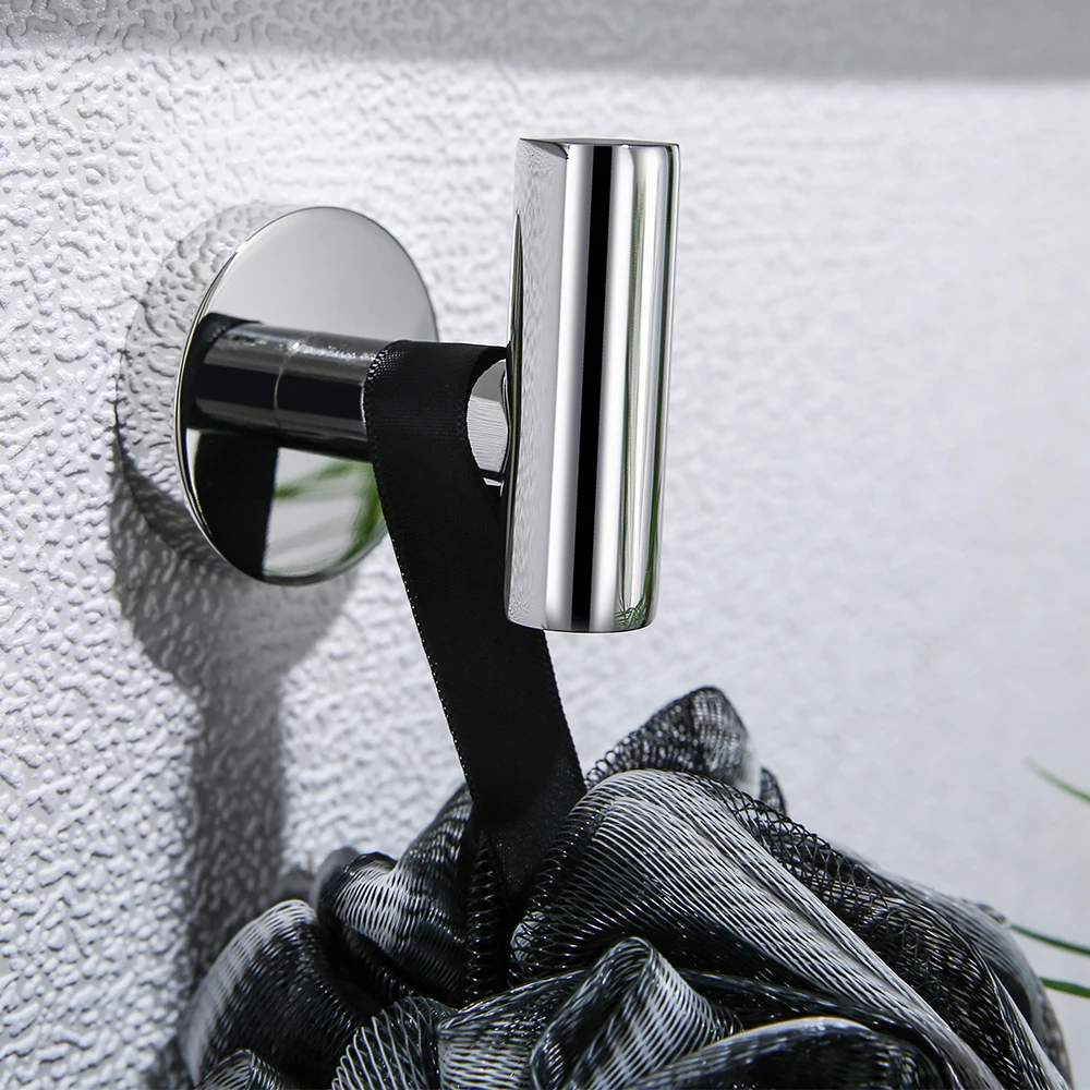 Набор аксессуаров для ванной комнаты стойка-кольцо полотенец полка крючок