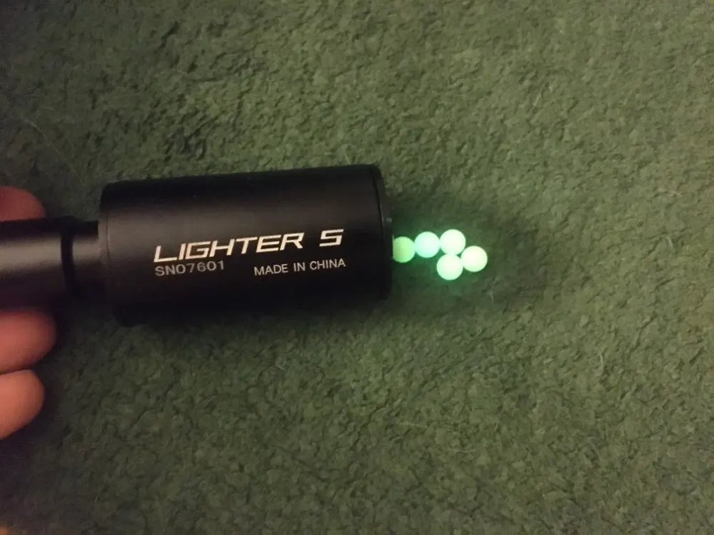 Трассировщик страйкбольсветильник света S образец 14 мм резьба M14 CW для пистолета