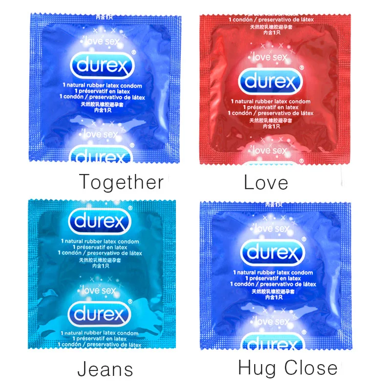 Durex 24 шт. 32 шт./упак. Sensation значение 4in1 ультра тонкие сексуальные презервативы со
