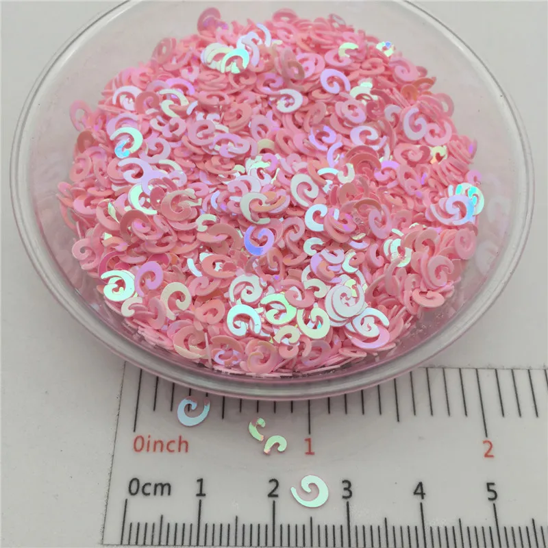 Пайетки из ПВХ в форме винта 20 г 5 мм|loose sequins|sequin paillettesequin loose |