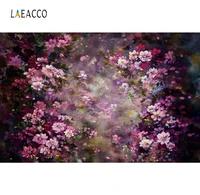 laeacco dreamy flower watercolor portrait baby newborn wonderland scenic photo background photographic backdrop for photo studio