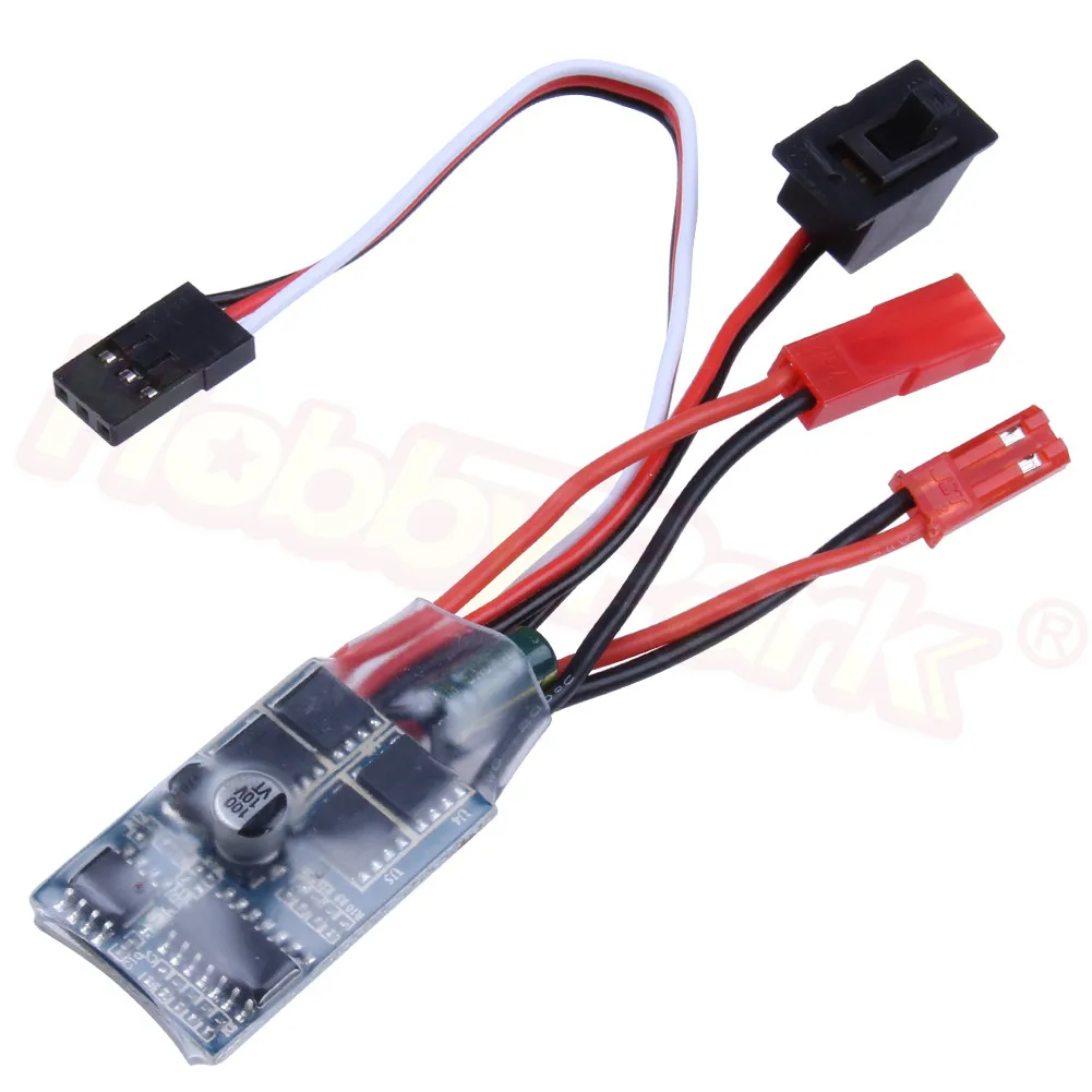 30A ESC 6808 Обновление металла Запчасти для WPL HengLong 1/16 RC автомобиль военный грузовик на гусеничном ходу 4x4 6WD C14 C24 B14 B24 B16 B36 Q60 Q61 Q64 Q65 - Цвет: 30A ESC 6808