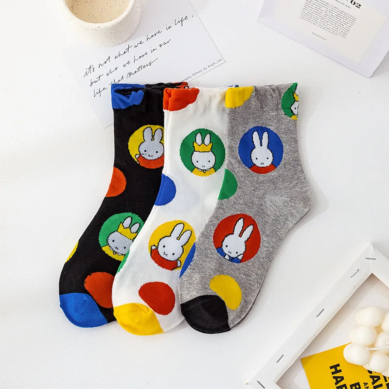 

2021 New Style Women's Socks Spring Day Style Comfortable Kawaii Cute Fashion Funny Lovely Trend Cotton Warm Socks Recommended