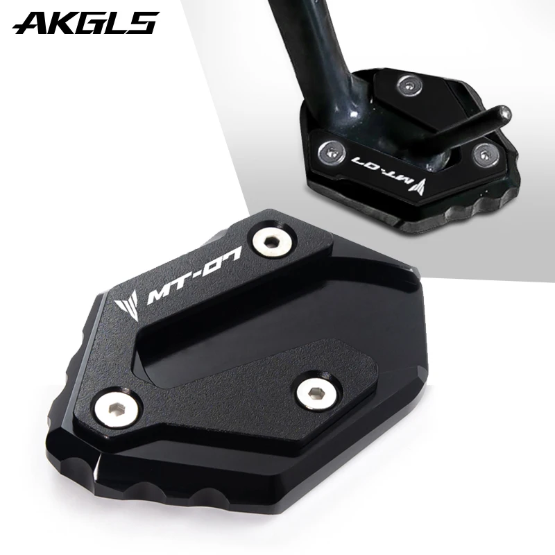 Для мотоцикла MT07 MT 07 MT-07 2014-2019 2018 2020 2021 CNC боковая подставка расширение выдвижная