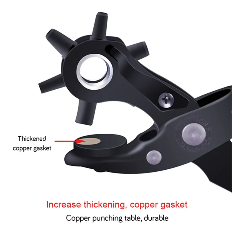 Дырокол для кожаного ремня инструмент дырокола многофункциональные дырокол