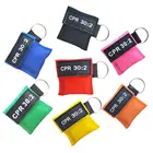 6 шт., одноразовая маска для оказания первой помощи, 30:2