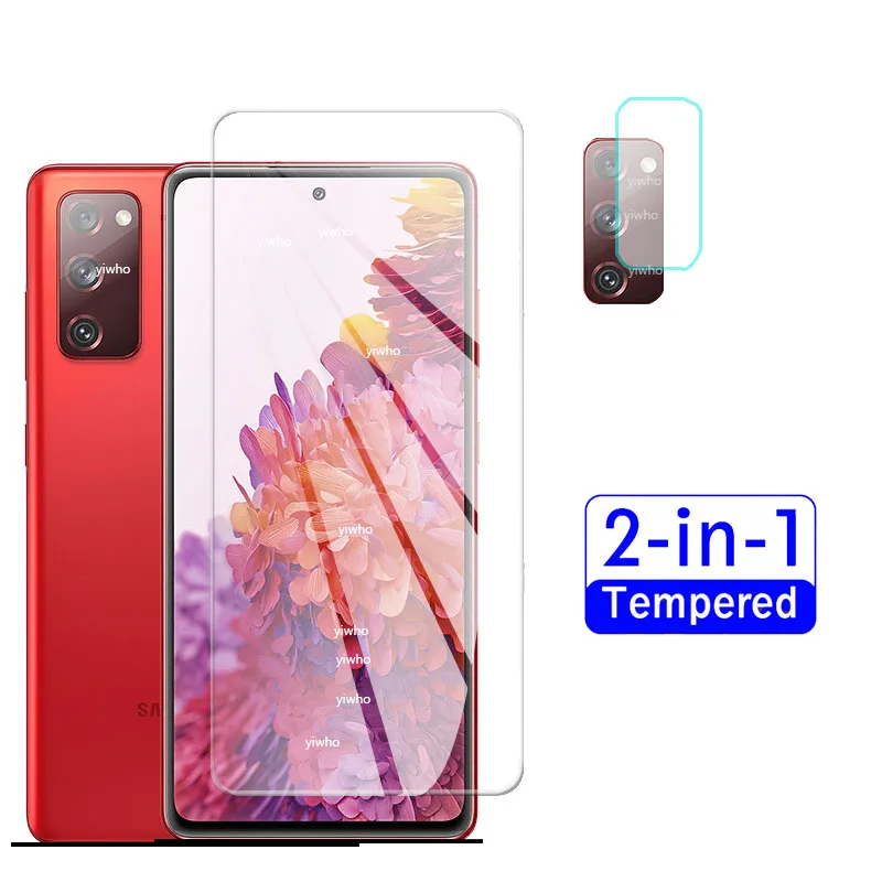 Защитное стекло 2 в 1 для экрана и камеры Samsung S20 FE 5G 2020