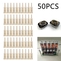 50pcsset 0 8mm durable tube socket pins nixievfd tube socket female pin for in 14 in 16 qs18 12 qs16 ys13 3