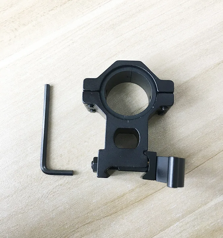 

TOtrait Airsoft 25/30 mm High Ring 20mm Weaver Picatinny Rail QD Quick Release Scope Mount Hunting Caza