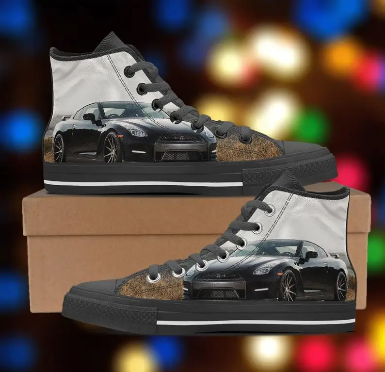 

Nissan GTR shoes,Mens Womens Designer Leisure Sneakers Men Casual Canvas Shoes Off White