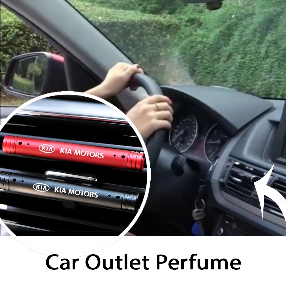 

Hot Car Air Freshener Car Refresher Air Outlet Perfume Vent Clip Auto Interior Freshener Solid Fragrance For Kia Sportage Cerato
