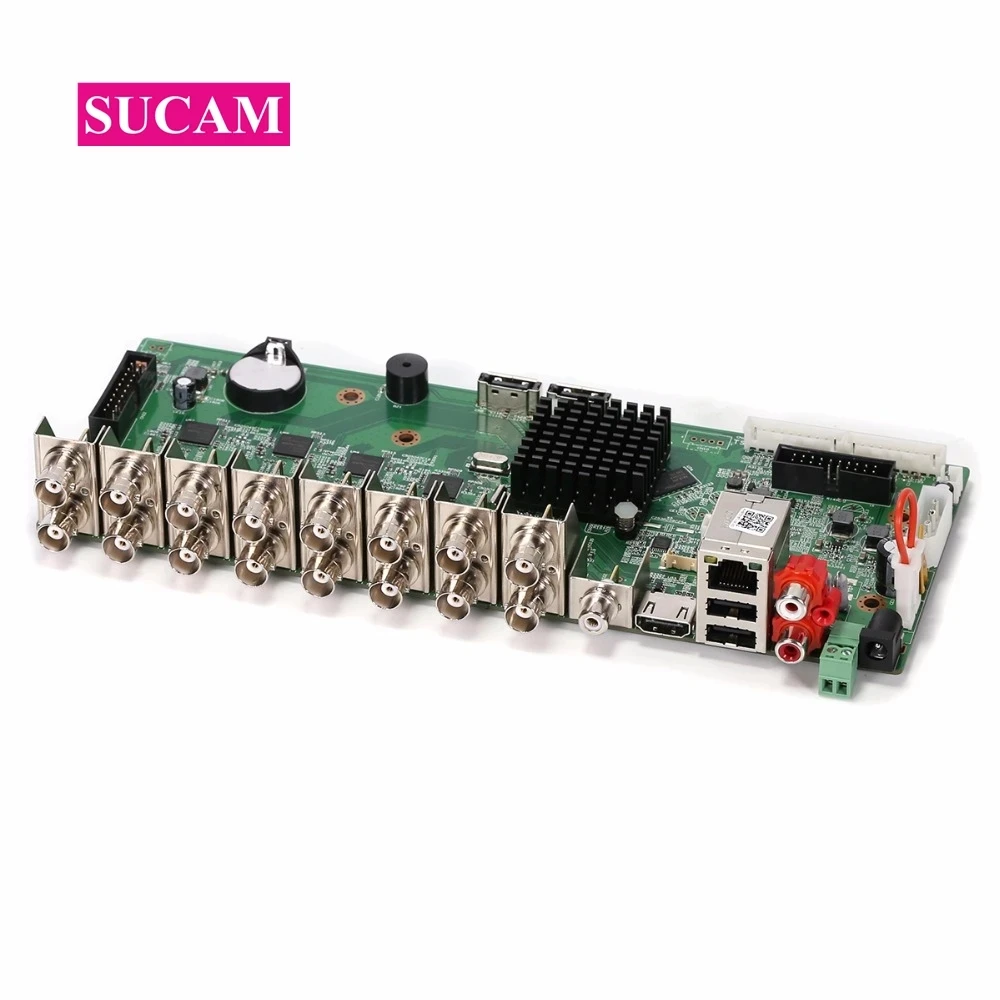 4CH 8CH 16CH 5M N CCTV Камера видео Регистраторы доска AHD TVI CVI CVBS 5 в 1 Hybrid NVR цифровой