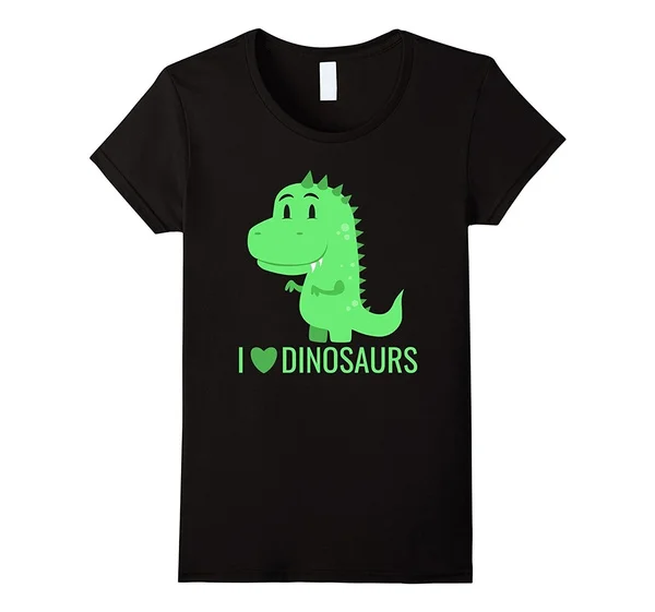 

Футболка мужская с динозаврами «I Love»