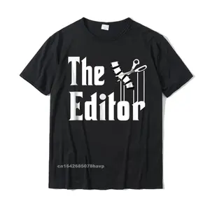 Editor Shirt Film Editor Funny Film Editing Gift T Shirt CrazyFunny Tees Rife Cotton Men's Tshirts