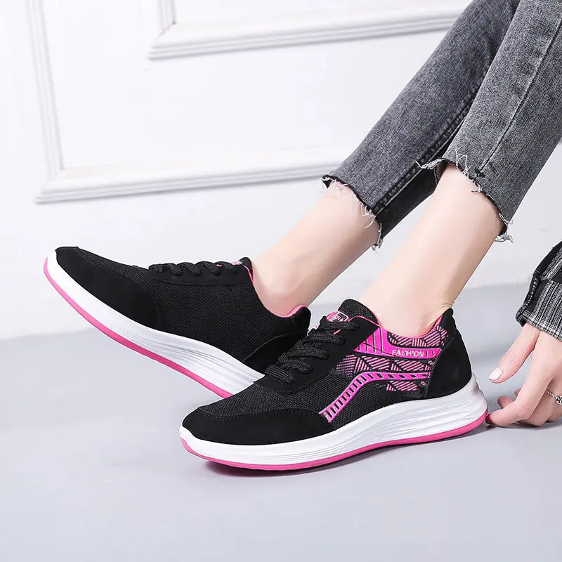 

Women's sports shoes new comfortable and breathable flat shoes fashion luxury designer platform casual shoes