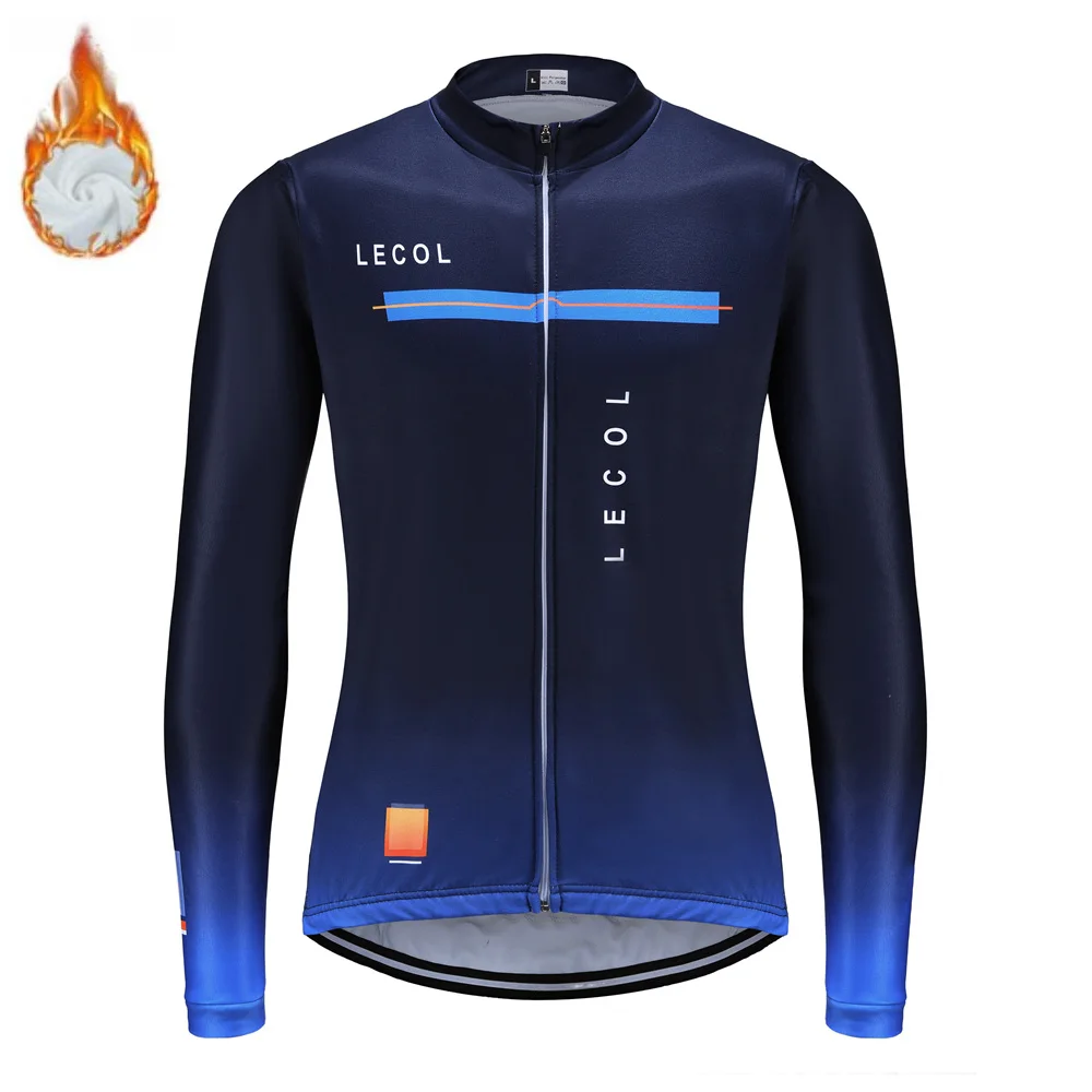 Новинка 2020 зимняя куртка теплая флисовая мужская одежда из Джерси для велоспорта