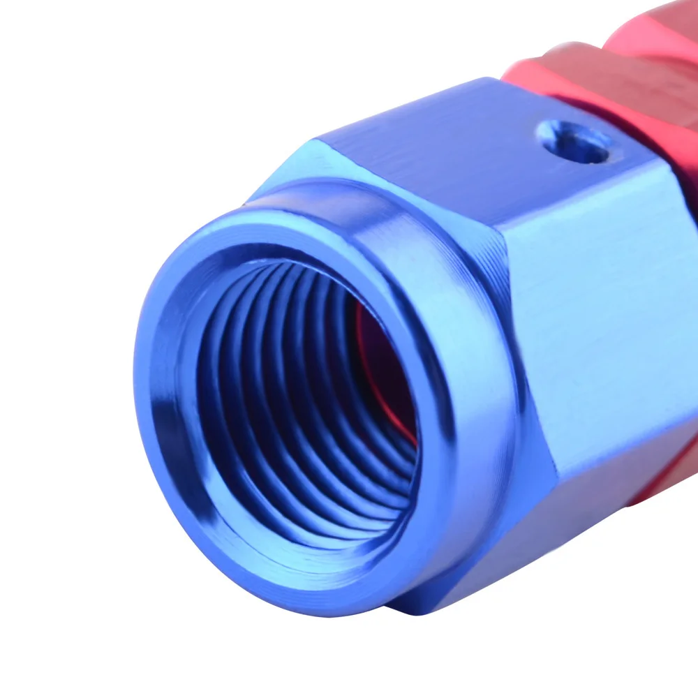 SPEEDWOW AN3 Алюминиевый шарнир прямой/45/90/180 градусов шланг PTFE конец переходник для фитинга для PTFE топливный трубопровод шланга