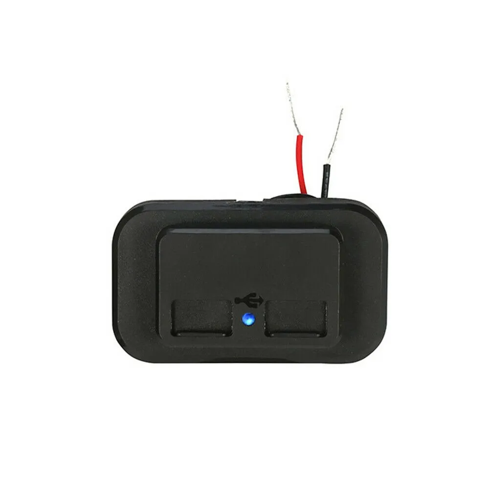 

Автомобильное зарядное светодиодный со светодиодной подсветкой и двумя USB-портами, 12 В, 24 В, 3,1 А