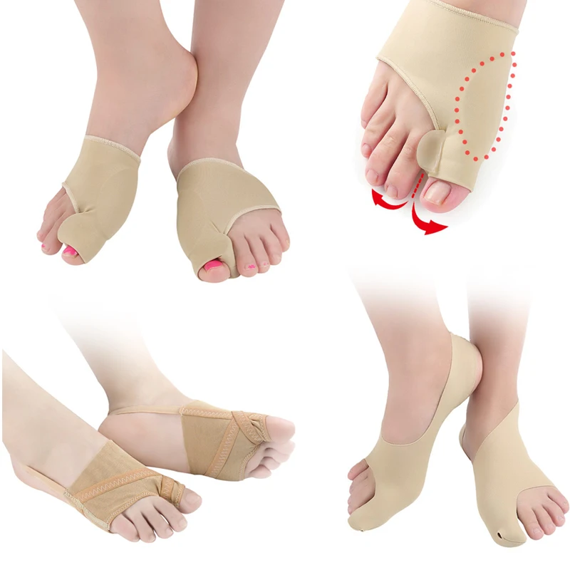 1 пара ортопедический Bunion корректор для педикюра носок силиконовый вальгусной