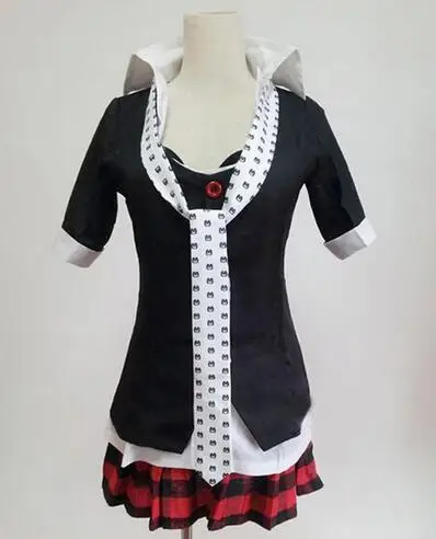 Женский костюм для косплея из аниме данганронпа платье с галстуком бабочкой