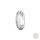 Женское Обручальное кольцо с тройной лентой, обручальное кольцо из стерлингового серебра 925 пробы, штабелируемое ювелирное изделие, 2020