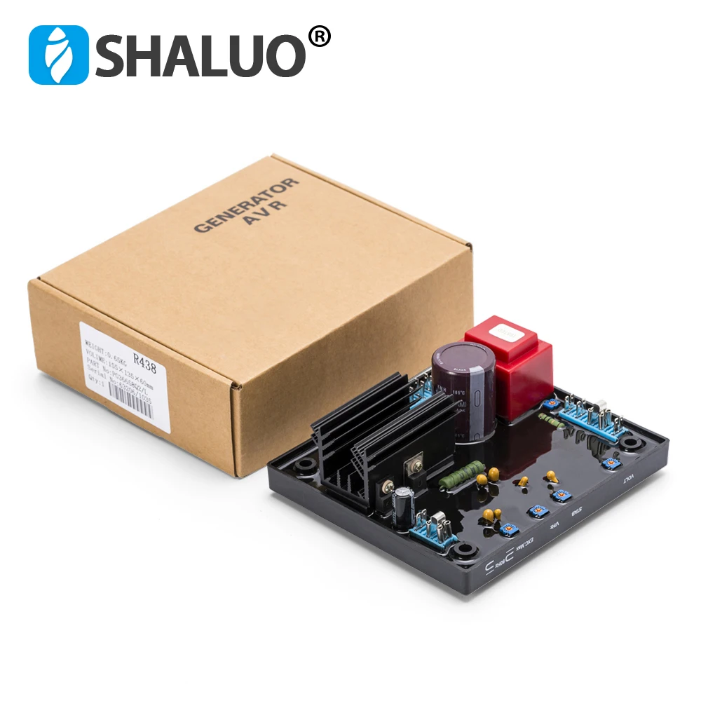 Автоматический регулятор напряжения AVR R438 генератор дизельного генератора avr для